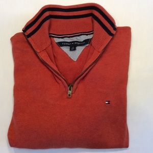 Tommy Hil Long Sleeve Knit Shirt M